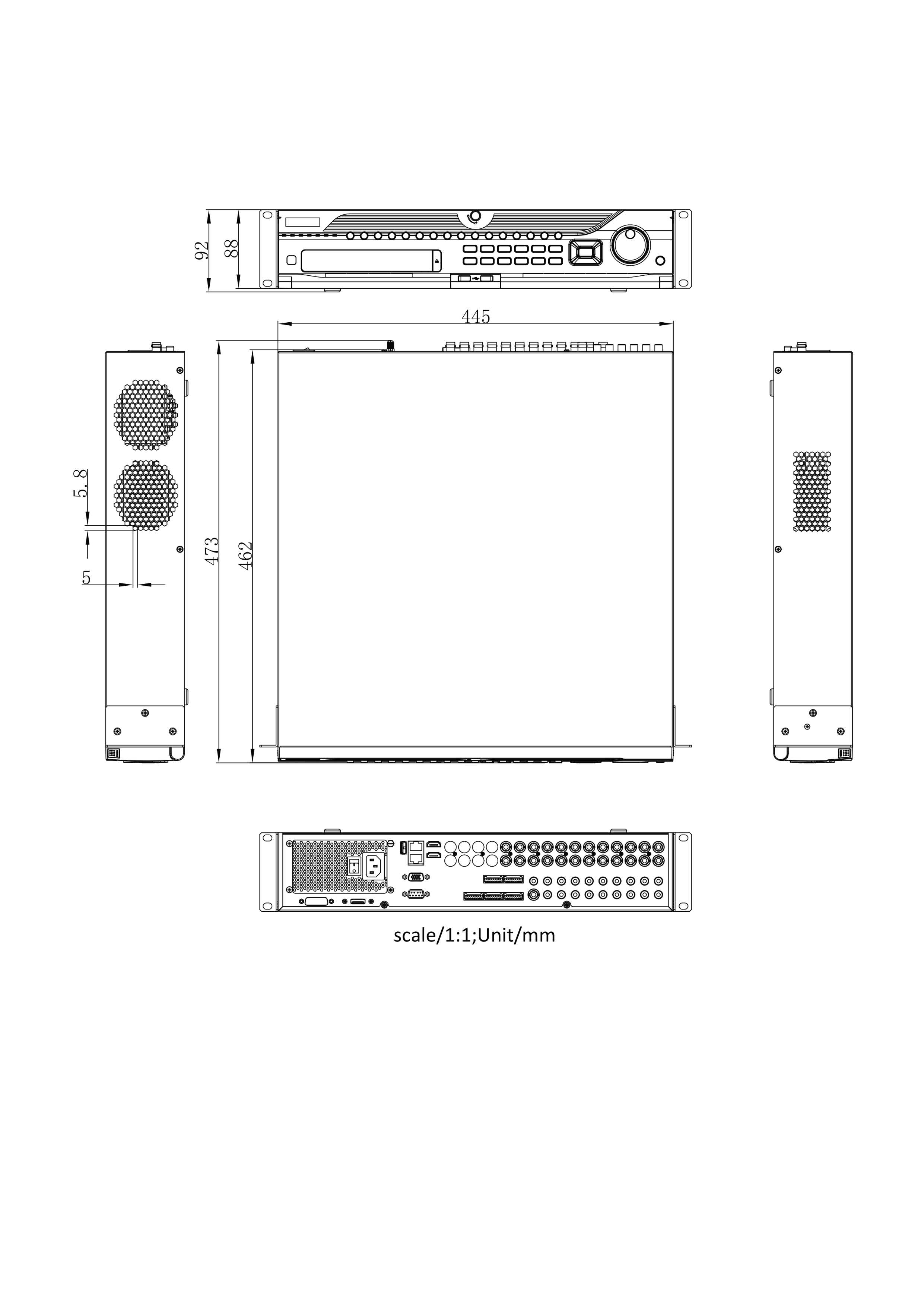 HikVision iDS-9032HQHI-M8/S Видеорегистратор Гибридный