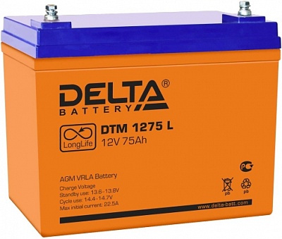 Аккумулятор Delta DTM 1275 L