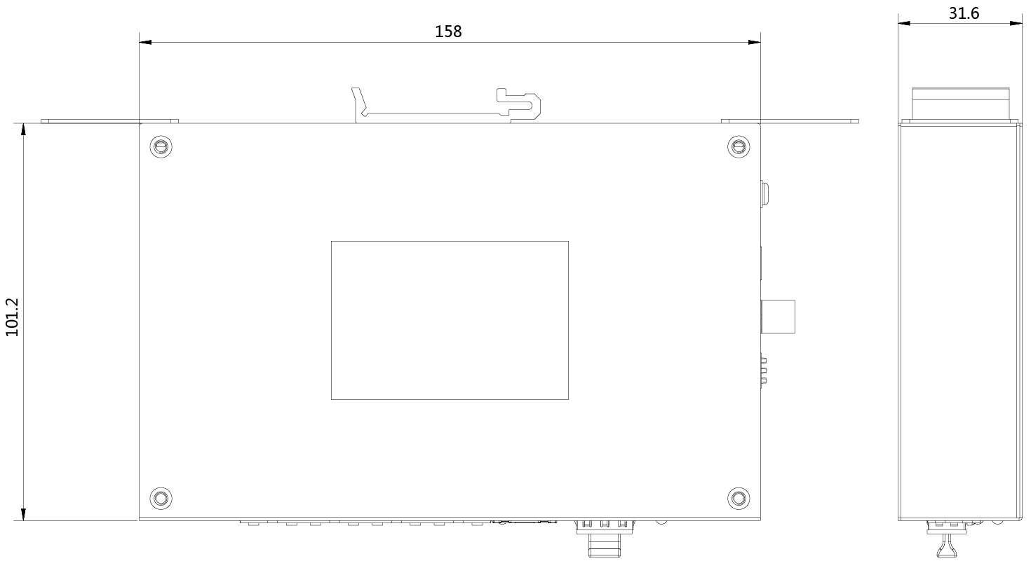 HikVision DS-3T0506HP-E/HS Коммутатор