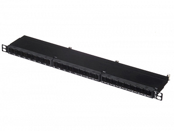 Netko Патч-панель FTP, 19", 24 порта RJ45, cat.6а, 0,5U, Dual Type IDC, Expert СКС Netko Патч-панель FTP, 19", 24 порта RJ45, cat.6а, 0,5U, Dual Type IDC, Expert СКС
