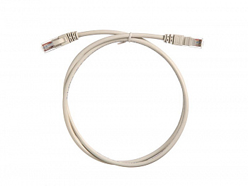 Netko Патч-корд UTP4 cat.5e, 1.0м, литой коннектор, серый, LSZH, Expert CKC Netko Патч-корд UTP4 cat.5e, 1.0м, литой коннектор, серый, LSZH, Expert CKC