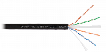 NIKOMAX NMC 4155B-BK Кабель U/UTP 4 пары NIKOMAX NMC 4155B-BK Кабель U/UTP 4 пары