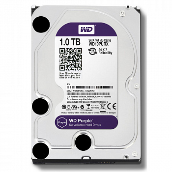 Western Digital Purple WD10PURZ 1Тб Жесткий диск Western Digital Purple WD10PURZ 1Тб Жесткий диск