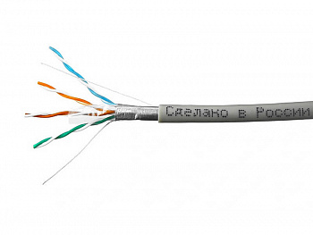 Skynet (56104) Кабель FTP4 cat.5е, одножильный, 305м, Cu, Проходит Fluke тест, серый Skynet (56104) Кабель FTP4 cat.5е, одножильный, 305м, Cu, Проходит Fluke тест, серый