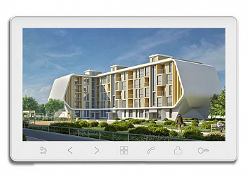 Tantos Prime HD (White) VZ Монитор видеодомофона Tantos Prime HD (White) VZ Монитор видеодомофона