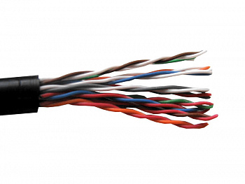 Netko Кабель LC UTP10 cat.3, 305м, 0,40мм, наружный, черный Netko Кабель LC UTP10 cat.3, 305м, 0,40мм, наружный, черный