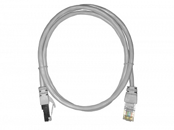 Netko Патч-корд FTP4 cat.5е, 1.0м, BC, LSZH, серый, литой коннектор Optima Netko Патч-корд FTP4 cat.5е, 1.0м, BC, LSZH, серый, литой коннектор Optima