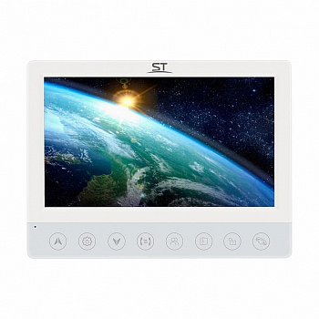 Space Technology ST-M102/7 (S) белый Видеодомофон Space Technology ST-M102/7 (S) белый Видеодомофон