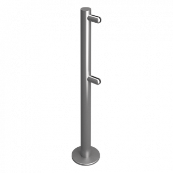 OXGARD под стекло односторонняя H=400 мм Стойка ограждения  OXGARD под стекло односторонняя H=400 мм Стойка ограждения