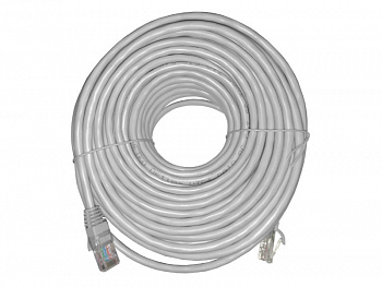 Netko Патч-корд UTP4 cat 5e, 20,0м, ВС, LSZH, серый, литой коннектор Optima Netko Патч-корд UTP4 cat 5e, 20,0м, ВС, LSZH, серый, литой коннектор Optima