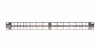 NIKOMAX NMC-RP24-BLANK-AN-1U-MT Коммутационная панель 19" NIKOMAX NMC-RP24-BLANK-AN-1U-MT Коммутационная панель 19"