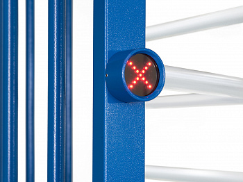 Установка полноростового турникета PERCo-RTD-16.2