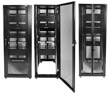 ЦМО ШТК-СП-48.8.12-48АА-9005 Шкаф серверный ПРОФ напольный 48U