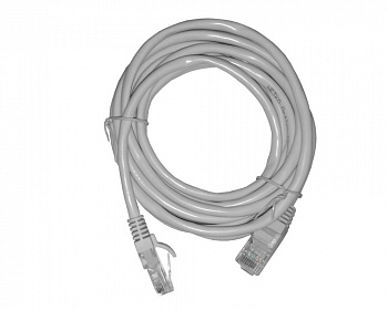 Netko Патч-корд UTP4 cat 5e, 3,0м, ВС, LSZH, серый, литой коннектор Optima Netko Патч-корд UTP4 cat 5e, 3,0м, ВС, LSZH, серый, литой коннектор Optima