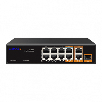 TRASSIR TR-NS13111S-120-8PoE Коммутатор