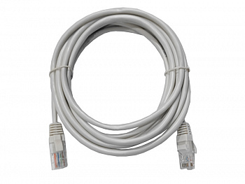 Netko Патч-корд UTP4 cat.5е, 3.0м, CCA, LSZH, серый, литой коннектор Optima Netko Патч-корд UTP4 cat.5е, 3.0м, CCA, LSZH, серый, литой коннектор Optima