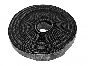 Netko Лента-липучка многоразовая 10мм*3м, с насечками для отрыва (каждые 2 см), черная Optima Netko Лента-липучка многоразовая 10мм*3м, с насечками для отрыва (каждые 2 см), черная Optima