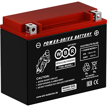 WBR MTG12-20 Аккумулятор