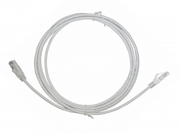 Netko Патч-корд UTP4 cat.6, 3.0м, литой коннектор, серый, LSZH, Expert CKC