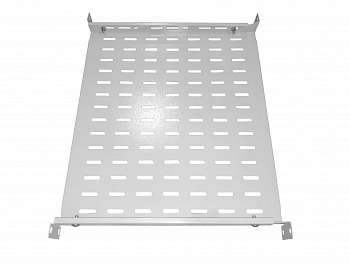 Netko Полка для шкафа глубиной 600 (443х400), с ушками, серая, 60 кг