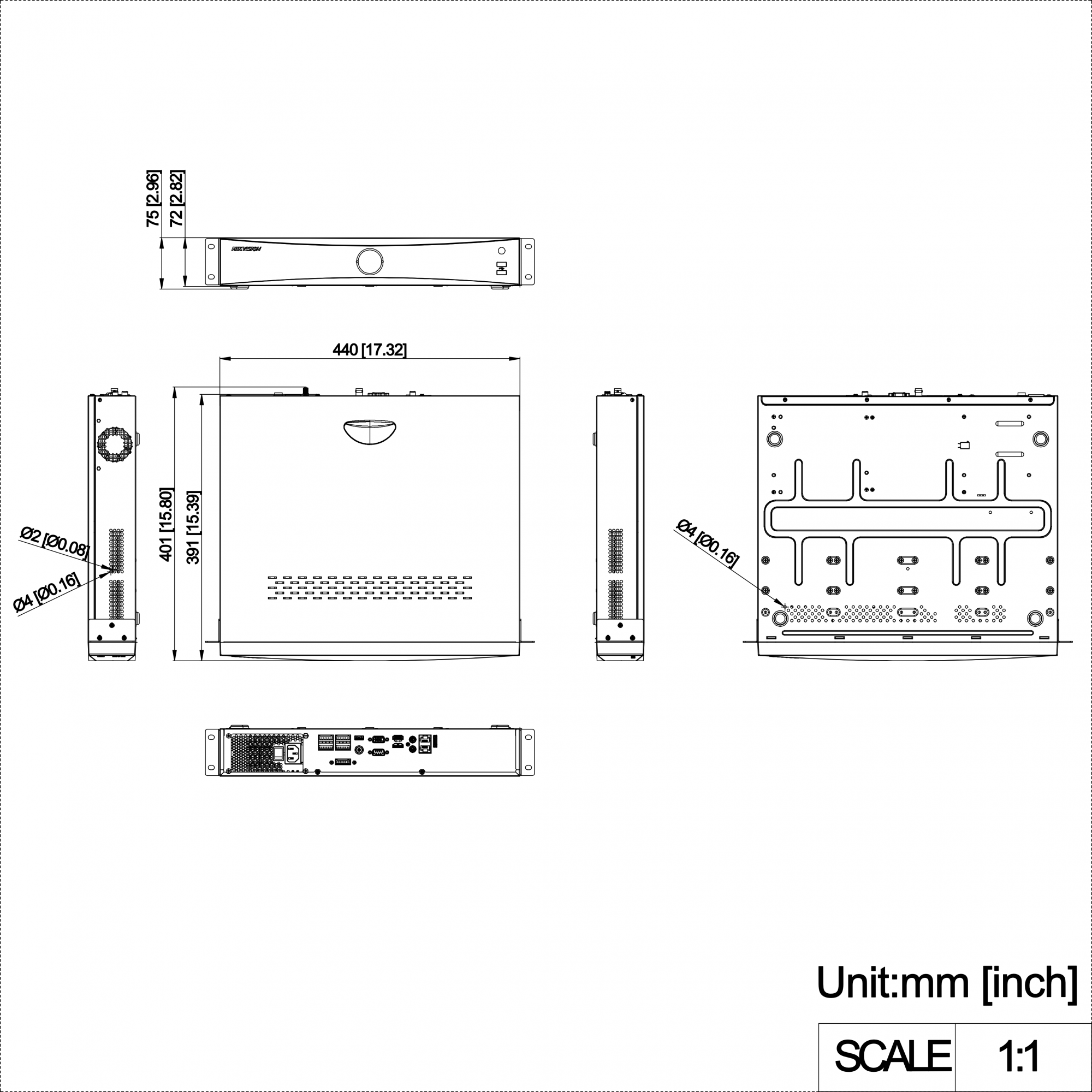 HikVision DS-7716NXI-I4/S (C) видеорегистратор IP