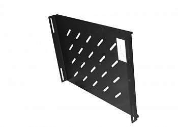 Netko Полка для шкафа глубиной 600 (472x350), чёрная, 60 кг