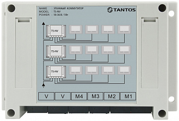 Tantos TS-NV Этажный коммутатор (на 4 квартиры) Tantos TS-NV Этажный коммутатор (на 4 квартиры)