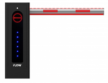 iFlow F-EB-VB0-L/A/B4 Шлагбаум со стрелой 4м с индикацией на корпусе и стреле