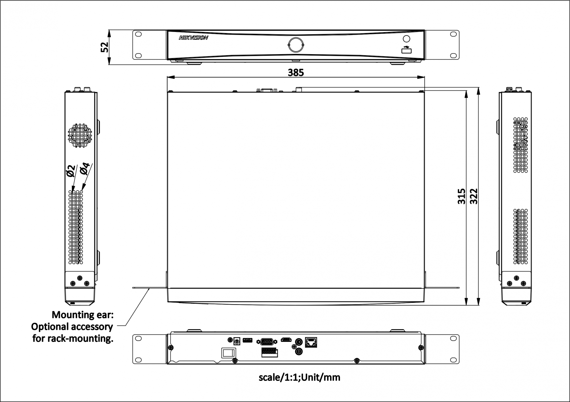 HikVision DS-7608NXI-K2 Видеорегистратор IP