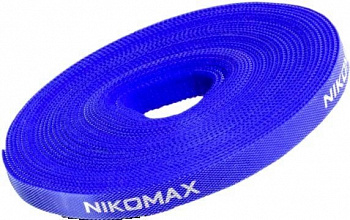 NIKOMAX NMC-CTV05M-25-RL-BL Стяжка-липучка нарезаемая NIKOMAX NMC-CTV05M-25-RL-BL Стяжка-липучка нарезаемая