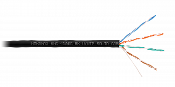 NIKOMAX NMC 4100C-BK Кабель U/UTP 4 пары