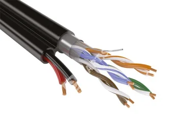 Кабель комб. UTP 5E 4x2x0.5 + 2x1.5 outdoor, 200 м 05-030