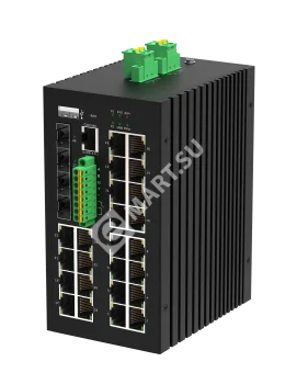 GIGALINK GL-SW-G307-24P4ST-I(BT) Управляемый промышленный L3 коммутатор