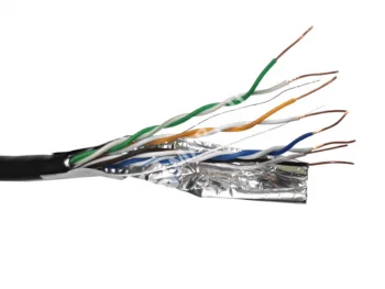 Netko Кабель FTP4 cat.5е, одножильный, 305м, Cu, наружный, Проходит Fluke тест, черный Silver