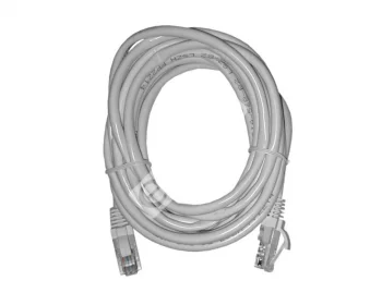 Netko Патч-корд UTP4 cat 5e, 5,0м, ВС, LSZH, белый, литой коннектор Optima