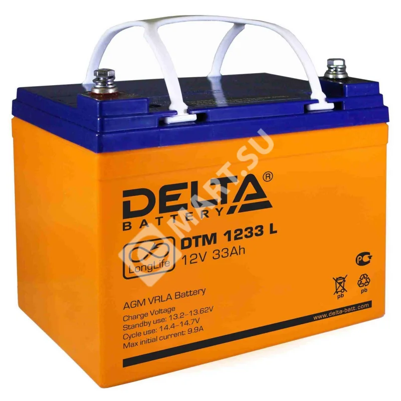 Аккумулятор Delta DTM 1233 L