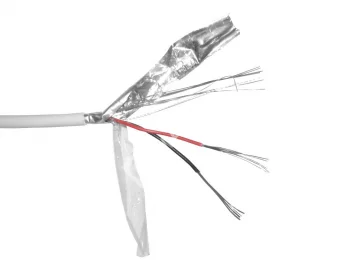 Netko Кабель сигнальный, экранированный 2*0.22 мм2 (7*0.2мм) 100м, алюминий