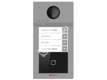 HiWatch VDP-D4214W/Flush Вызывная панель
