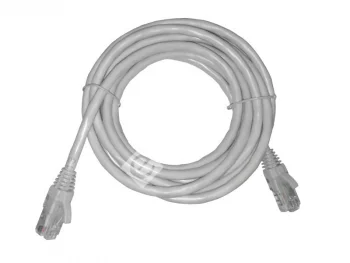 Netko Патч-корд UTP4 rj45-rj45, cat.6, 3.0м, BC, LSZH, серый, литой коннектор Optima