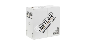 NETLAN EC-UF004-5E-PVC-GY-1 Кабель F/UTP 4 пары